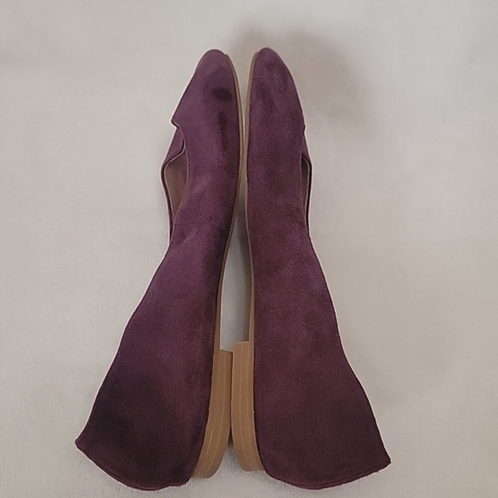 J. Jill Maroon Flats Size 9 - Picture 6 of 9